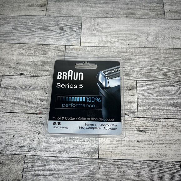 Braun Series 5 51S Foil and Cutter Replacement Pack ContourPro 360 Complete - Picture 1 of 2